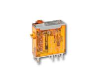 466190240020 Finder Plug-In Mount Power Relay, 24V dc Coil, 16A Switching Current, SPDT