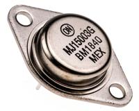 mj15003g onsemi MJ15003G NPN Transistor, 20 A, 140 V, 2-Pin TO-204AA
