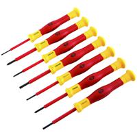 t4897 CK T4897 Slotted Insulated Precision Screwdriver Set, 7-Piece