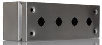 2384040 Rittal SM Series 304 Stainless Steel Wall Box, IP66, 100 mm x 280 mm x 90mm