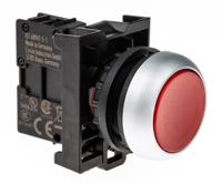 78639207-m22-dl-rm22-am22-led-r Eaton RMQ Titan M22 Series Red Illuminated Momentary Push Button Head, 22mm Cutout, IP69K