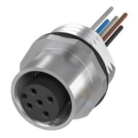 bcc099c BALLUFF Circular Connector, 1 Contacts, Cable, M12 Connector, Socket, Female, IP68, BCC099C Series