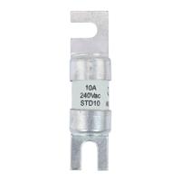 std10 Eaton 10A Bolted Tag Fuse, 240V ac, 35mm