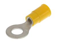 190700132 Molex, 19070 Insulated Ring Terminal, 1/4 (M6) Stud Size, Yellow