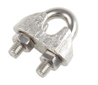 247-9076 RS PRO Stainless Steel 6mm Diameter Wire Rope Clamp