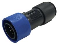 pxp401003s5560 Bulgin Circular Connector, 3 Contacts, Cable, Miniature Connector, Plug, Female, IP68, IP69K, IP66, Buccaneer 4000