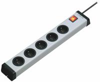 0201x02052301 Bodo Ehmann Type E - French 5 Gang Power Distribution Unit, 1.5m Cable, 16A, 250 V