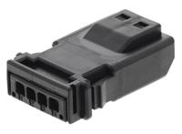 mx19004p51 JAE, MX19 Automotive Connector Plug Black 4 Way MX19004P51