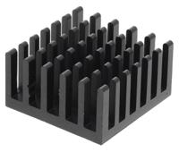 ick-pga-8x8x12 Fischer Elektronik Heatsink, Universal Square Alu, 14.8K/W, 23 x 23 x 12.3mm