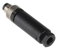 28045-rsmck-4 Lumberg Automation Circular Connector, 4 Contacts, Cable, M8 Connector, Plug, Male, IP67, RSMCK Series