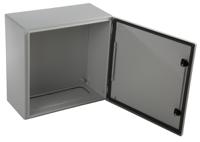 nsycrn55250 Schneider Electric Spacial CRN Series Steel Wall Box, IP66, 500 mm x 500 mm x 250mm