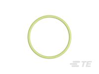 2430210-1 TE Connectivity Silver Plated Aluminum EMI Jam Nut Seal O-Ring, 14mm Bore