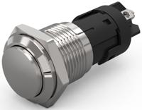 82-41622000 EAO 82 Series Push Button Switch, Latching, Panel Mount, 16mm Cutout, SPDT, 240V, IP65, IP67