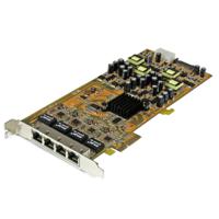 st4000pexpse StarTech.com 4 Port PCIe RJ45 Network Card, 10/100/1000Mbit/s