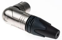 nc3frx Neutrik Cable Mount XLR Connector, Right Angle, Female, 50 V, 3 Way, Silver Plating