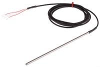123-5599 RS PRO PT100 RTD Sensor, 4.5mm Dia, 200mm Long, 4 Wire, Probe, Class B +250°C Max