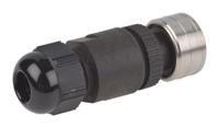 1200850005 Brad from Molex Circular Connector, 4 Contacts, Cable, M12 Connector, Plug, Male, IP69K, Ultra-Lock Series
