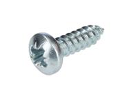 287-4093 RS PRO Bright Zinc Plated Steel Pan Head Self Tapping Screw, N°12 x 3/4in Long 19mm Long