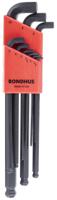 sblx9mm Bondhus 9 piece L Shape Metric Hex Key Set, 1.5 → 10mm