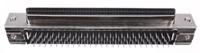 5787169-9 TE Connectivity Amplimite .050 III 100 Way Right Angle Through Hole D-sub Connector Socket, 2.54mm Pitch
