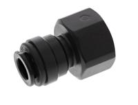 pm450813e John Guest Hydraulic Straight Compression Tube Fitting PM450813E, 3/8 in