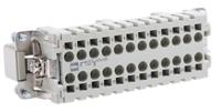 09330242616 HARTING Heavy Duty Power Connector Insert, 16A, Male, Han ES Series, 24 Contacts