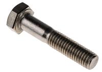 508-0916 RS PRO Stainless Steel, Hex Bolt, M8 x 40mm