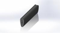 619-1635 RS PRO Black EPDM Edge Protection, 20m