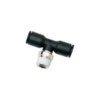 3108-08-17 Legris LF 3000 Series Stud Fitting, Push In 8 mm to R 3/8 Male, Tube-to-Port Connection Style, 3108 08 17