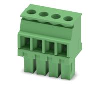 1826995 Phoenix Contact, 3.81mm Pitch, MCVW 1.5/4-ST-3.81, 4 Way, , Pluggable Terminal Block, Plug, Cable Mount, Screw