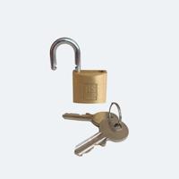 195-8241 RS PRO Key Brass, Stainless Steel Padlock, Keyed Alike, 5mm Shackle, 30mm Body