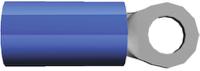2-320561-3 TE Connectivity, PIDG Insulated Ring Terminal, M3.5 Stud Size, 1mm² to 2.6mm² Wire Size, Blue