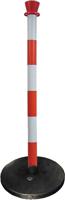 204-1763 RS PRO Black & Yellow ABS Barrier Post