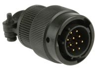 62gb-16f12-10pn Amphenol Limited, 62GB 10 Way Cable Mount MIL Spec Circular Connector PlugOlive, Pin Contacts,Shell Size 12, Bayonet