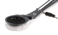 46717sls Facom 467 Series Combination Ratchet Spanner, 17mm, Metric, Height Safe, Double Ended, 225 mm Overall
