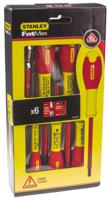 0-65-441 Stanley Phillips; Slotted Insulated Screwdriver Set, 6-Piece