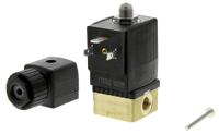 125333 Burkert Solenoid Valve , 3 Port, NC, 24 V dc 3.18 mm, 3.18 mm