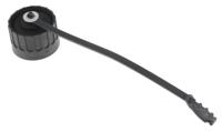 c016-00u000-010-12 Amphenol Industrial Eco-Mate Socket Dust Cap IP65 Rated, Nylon