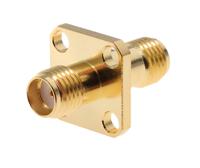 j01154a0011 Telegartner Straight 50Ω RF Adapter SMA Socket to SMA Socket 18GHz
