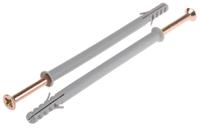 275-838 RS PRO Nylon Frame Fixings, fixing hole diameter 10mm, length 160mm