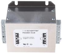 fn3256h-16-29 Schaffner, FN3256 16A 520/300 V ac 60Hz, Chassis Mount EMI Filter, Terminal Block 3 Phase