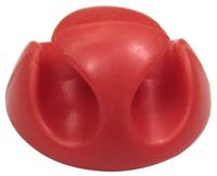 280-2177 RS PRO Desk Cable Tidy, Single Channel Cable Desk Tidy 1 Channel, Red