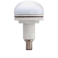 220-4998 RS PRO White Multiple Effect Beacon, 12 → 24 V, Panel Mount, LED Bulb, IP66
