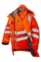 pr497-2xl PULSAR PR497 Orange Hi Vis Jacket, XXL