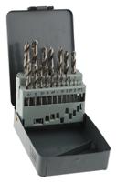 p-19906 Makita 19-Piece Twist Drill Bit Set for Metal, 10mm Max, 1mm Min, HSS Bits