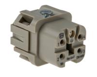09200042711 HARTING Heavy Duty Power Connector Insert, 10A, Female, Han A Series, 4 Contacts