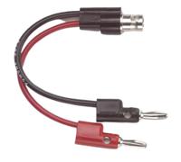 3073 Pomona BNC Test Lead, 500V dc, Black, Red, 210.69mm Lead Length