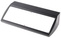 m5340109rs METCASE Unidesk Series Black Aluminium Desktop Enclosure, Sloped Front, 400 x 200 x 102mm