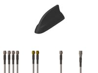 l001044-02 TE Connectivity L001044-02 Whip Multiband Antenna with SMA, SMA RP Connector, 5G, GNSS, Wi-Fi