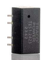 tes-1-2423 TRACOPOWER TES 1 DC-DC Converter, ±15V dc/ ±35mA Output, 21.6 → 26.4 V dc Input, 1W, Surface Mount, +85°C Max